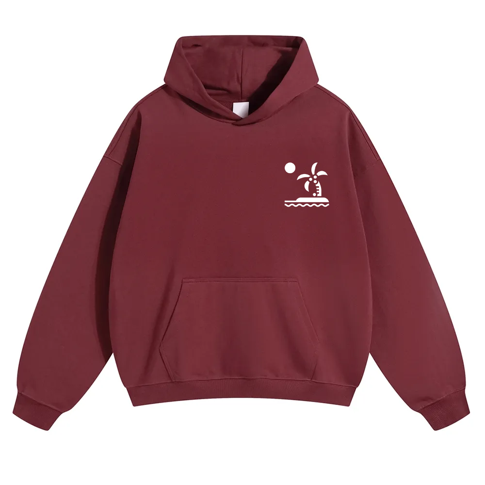 Caribbean Unisex Fit Color Hoodie wearishow
