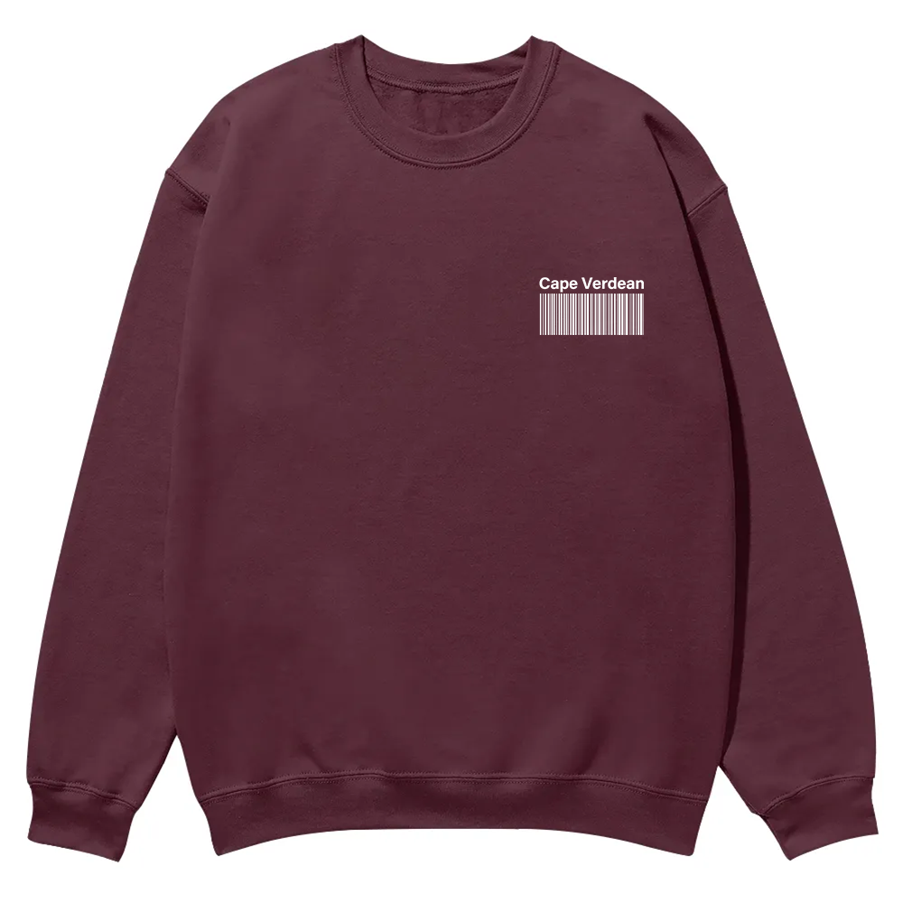 Cape Verdean Unisex Fit  Casual Crewneck Sweatshirt wearishow