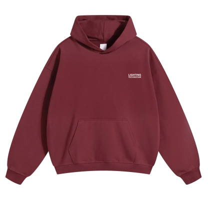 Lighting Technician Unisex Solid Color Hoodie wearishow
