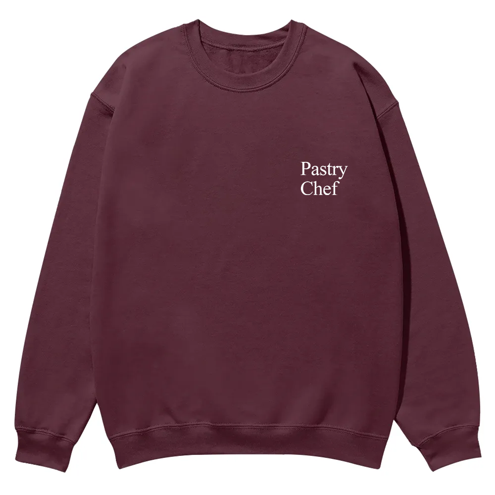 Pastry Chef Casual Crewneck Sweatshirt wearishow