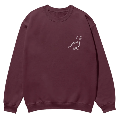 Boy Mom Casual Crewneck Sweatshirt wearishow
