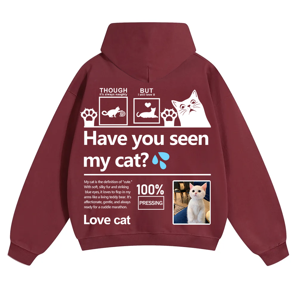 Cat Trick Customized Unisex Solid Color Hoodie wearishow