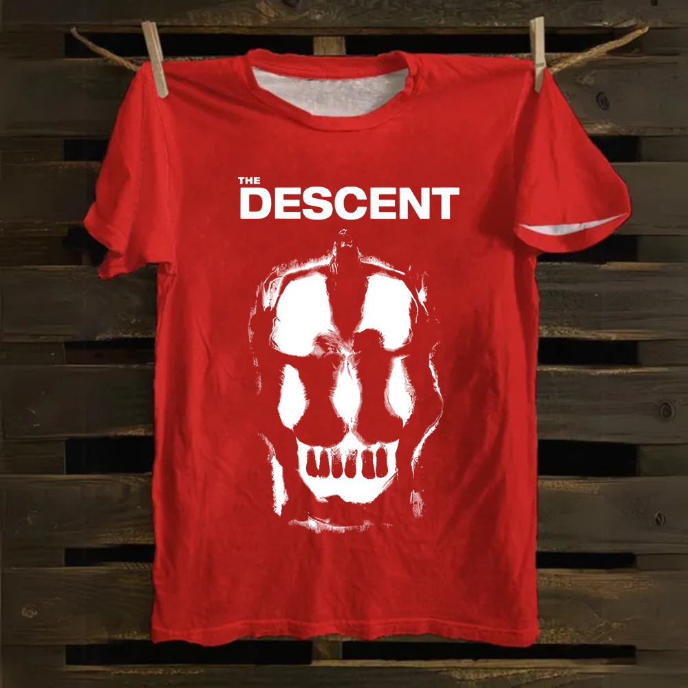 Unisex Vintage The Descent 2005 horror movie Cotton T-Shirt