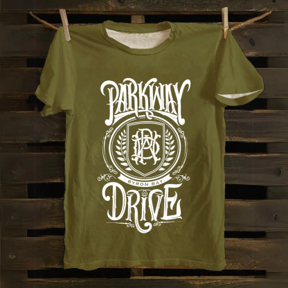 Unisex Vintage  Parkway Drive Band Cotton T-Shirt