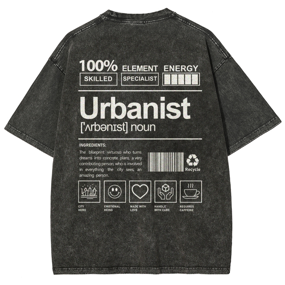 Urbanist Unisex Fit Washed T-Shirt