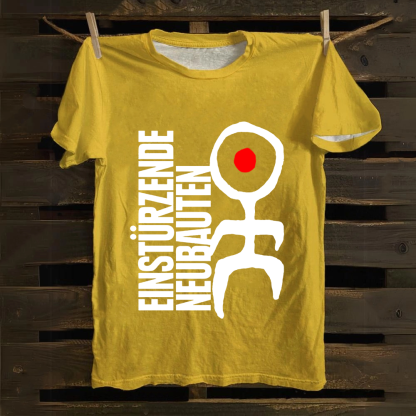 Unisex Vintage Einstürzende Neubauten Band  Cotton T-Shirt