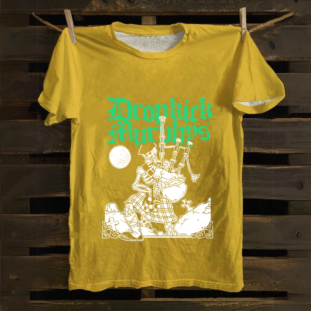 Dropkick Murphys Band Cotton T-Shirt