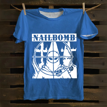 Nailbomb Band Klan Hunter Vintage Cotton T-Shirt
