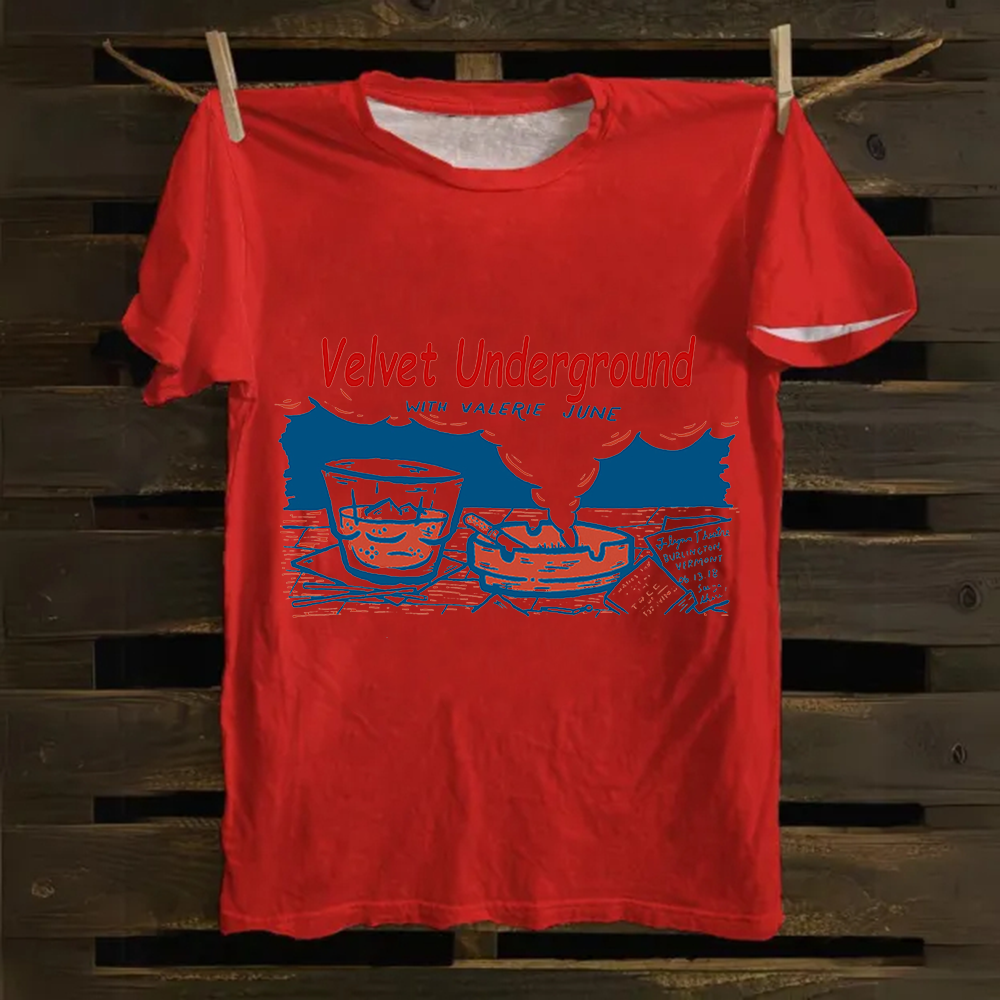 Unisex The Velvet Underground Band Cotton T-Shirt