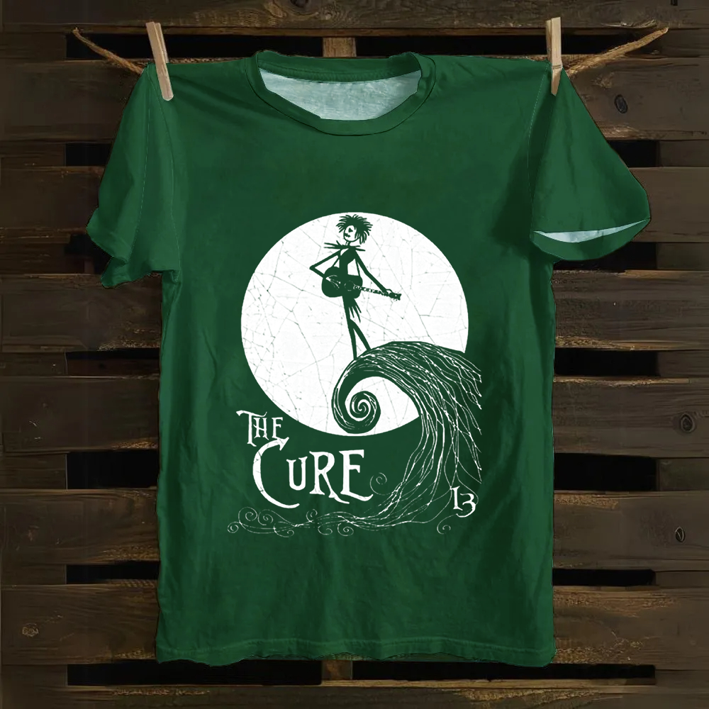 Unisex Vintage  The Cure Band Cotton T-Shirt