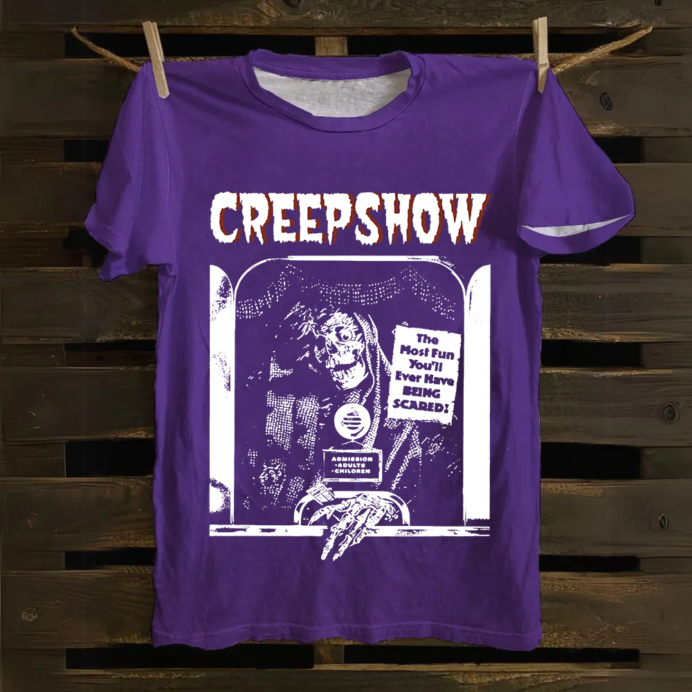 Unisex Creepshow Horror Movie Cotton T-Shirt
