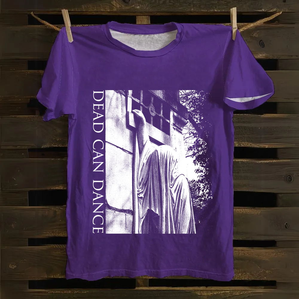 Unisex Vintage Dead Can Dance Band Vintage Cotton T-Shirt