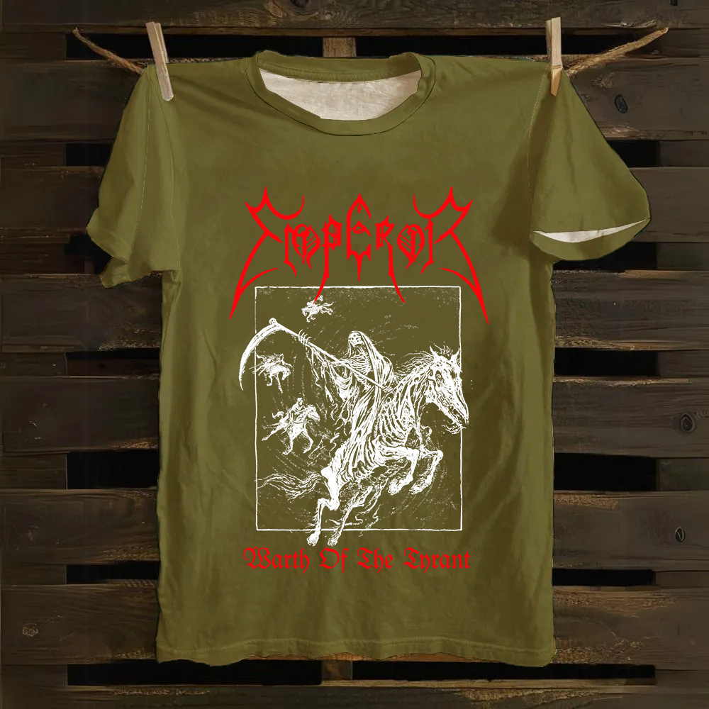 Unisex CasualEmperor Wrath of the Tyrant Cotton T-Shirt