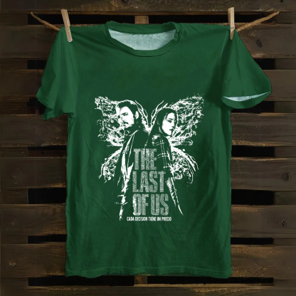Unisex Vintage The Last of Us TV Series  Cotton T-Shirt