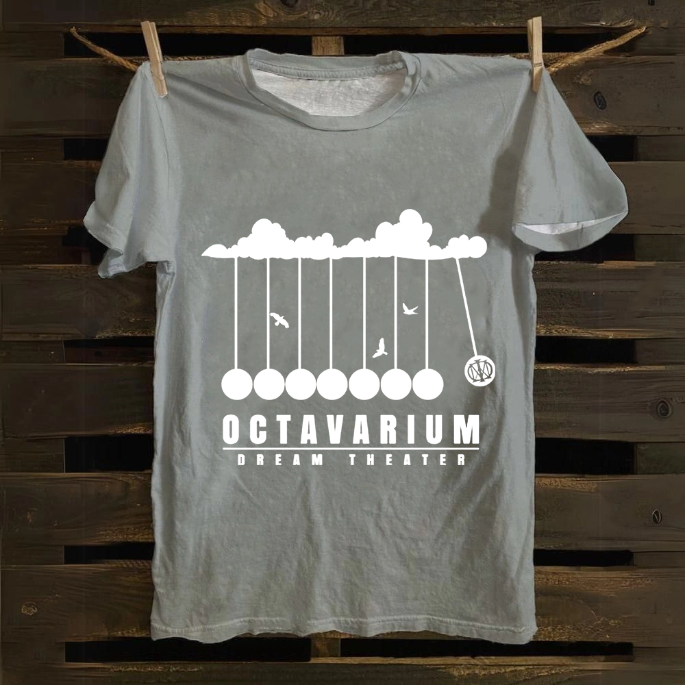 Unisex Vintage Dream Theater Rock Band Cotton T-Shirt