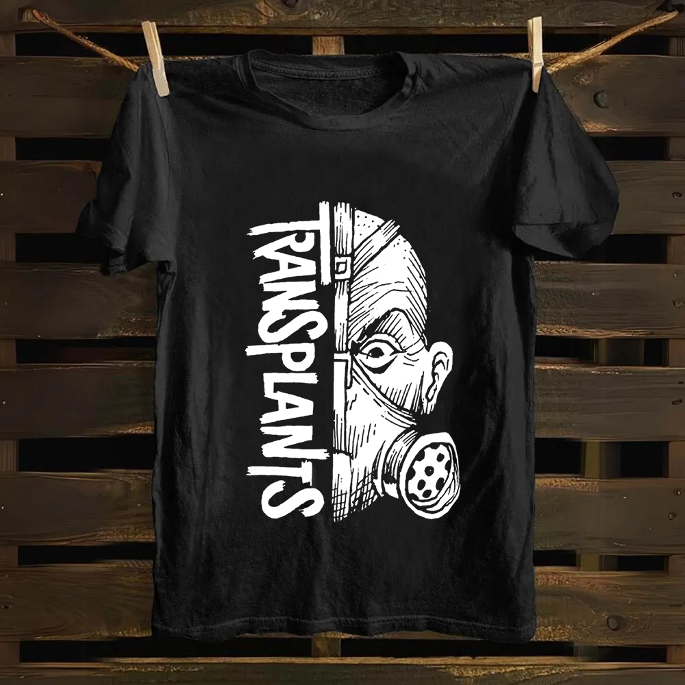 Unisex Vintage Transplants Band Cotton T-Shirt