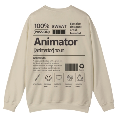 Animator Casual Crewneck Sweatshirt
