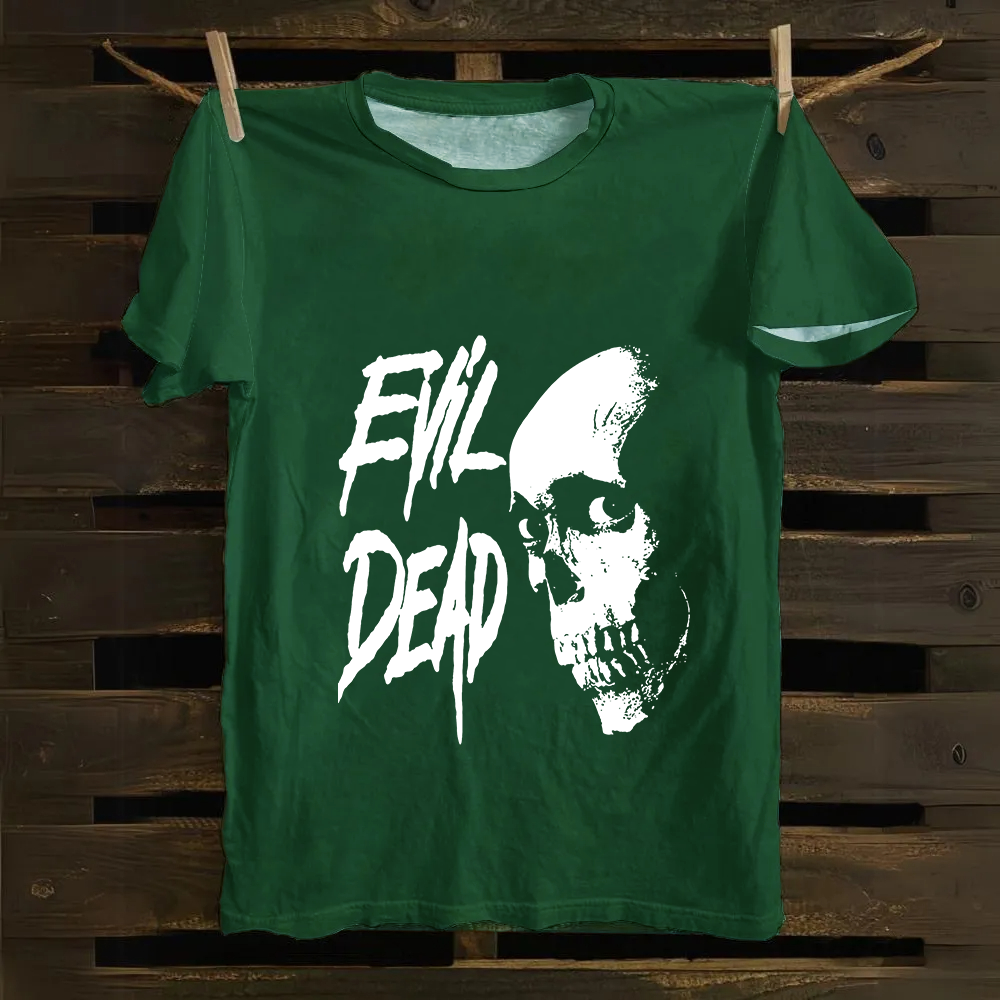Unisex VintageEvil Dead cotton T-Shirt