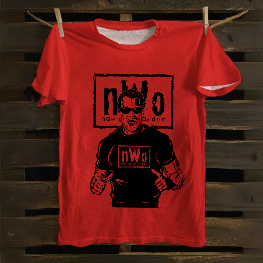 Wrestling New World Order WWE  cotton T-Shirt