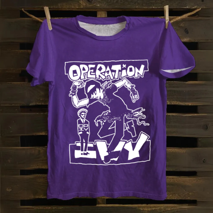 Unisex Vintage  Operation Ivy Band Cotton T-Shirt
