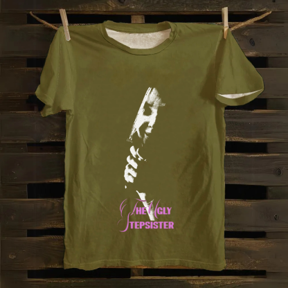 Unisex Vintage  The Ugly Stepsister Horror movie 2025 Cotton T-Shirt