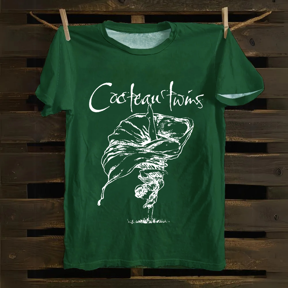 Unisex Vintage Cocteau Twins Band  Cotton T-Shirt