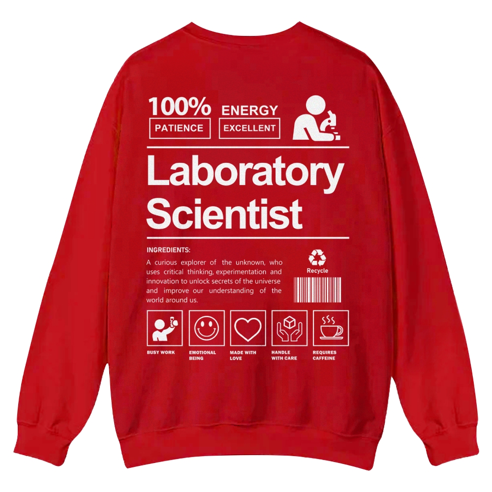 Laboratory Scientist Casual Crewneck Sweatshirt