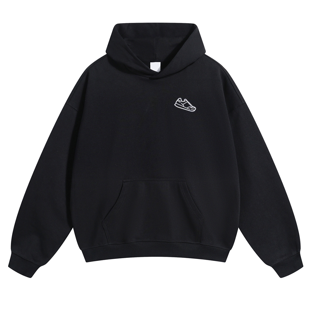 Runner Solid Color Hoodie