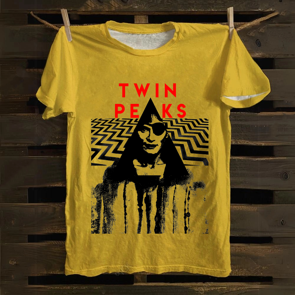 Twin peaks TV Series Classic Cotton T-Shirt
