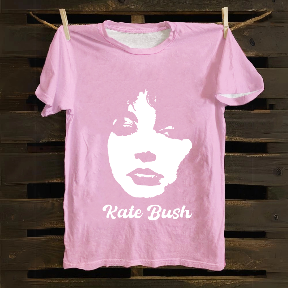Unisex Vintage Kate Bush Singer Vintage Cotton T-Shirt