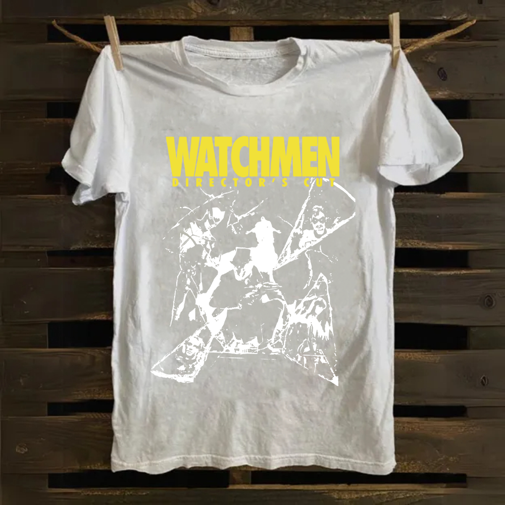 Unisex Vintage Watchmen Crime Movie Cotton T-Shirt