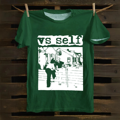 Unisex Vintage Vs Self Singer Cotton T-Shirt