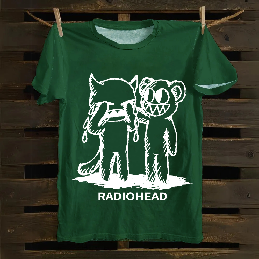 Unisex  Cotton  Radiohead T-Shirt
