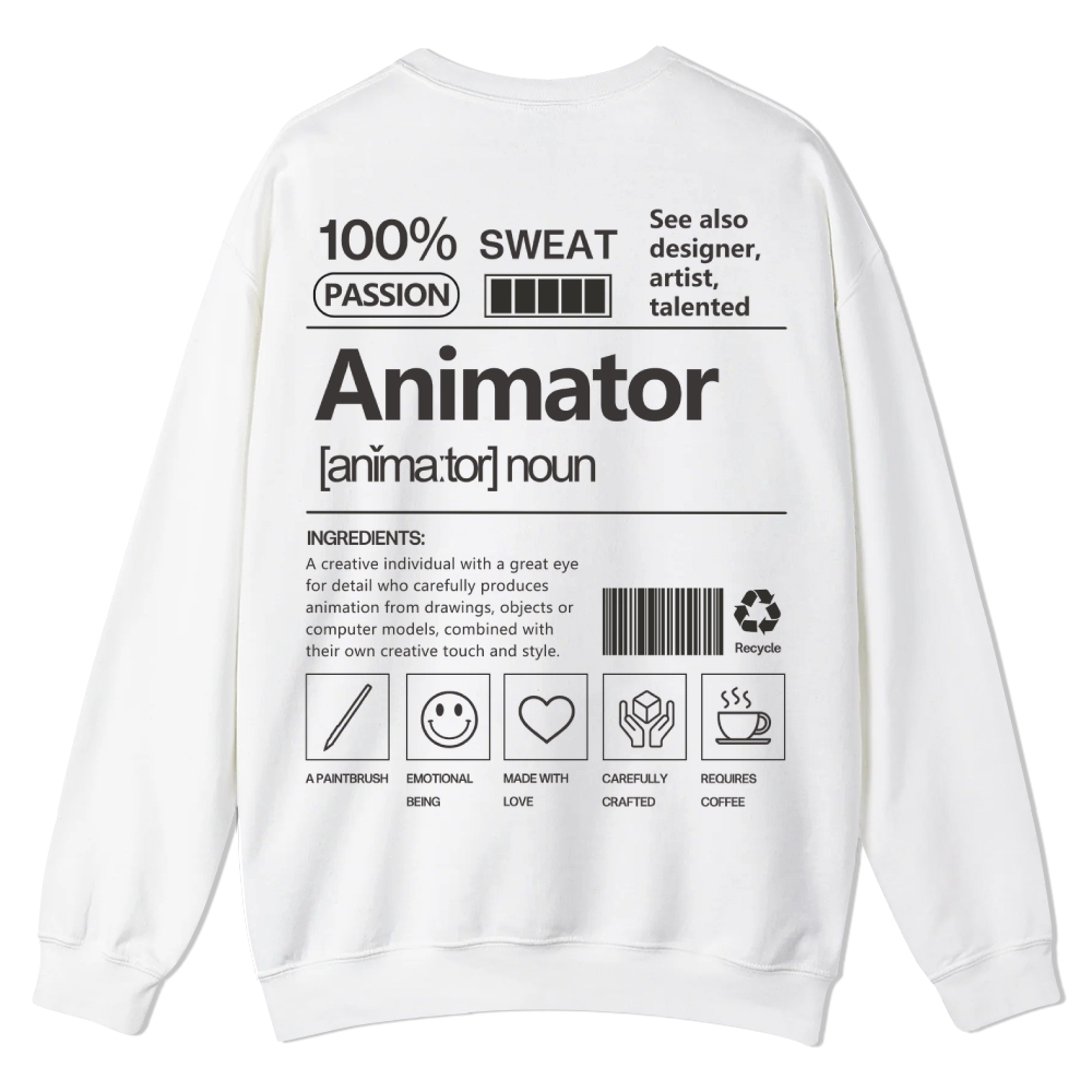 Animator Casual Crewneck Sweatshirt