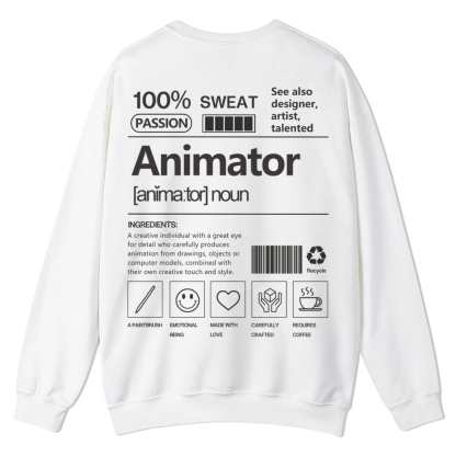 Animator Casual Crewneck Sweatshirt