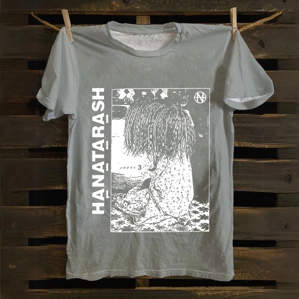Unisex Vintage  Hanatarash Band  Cotton T-Shirt