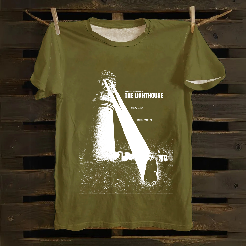 Unisex Vintage The Lighthouse Cotton T-Shirt