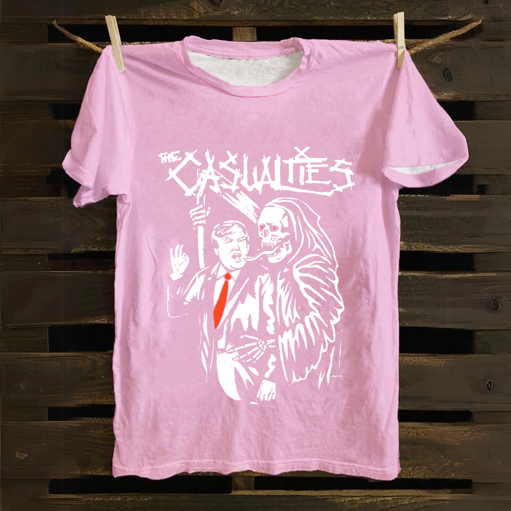 Unisex Vintage Punk Cotton T-Shirt