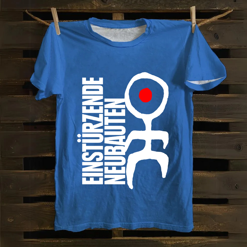 Unisex Vintage Einstürzende Neubauten Band  Cotton T-Shirt