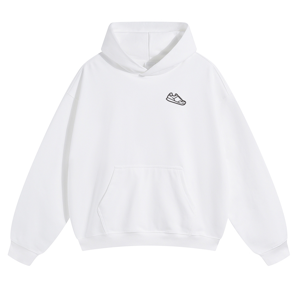 Runner Solid Color Hoodie