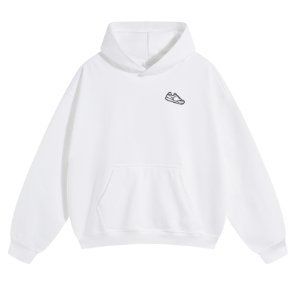 Runner Solid Color Hoodie