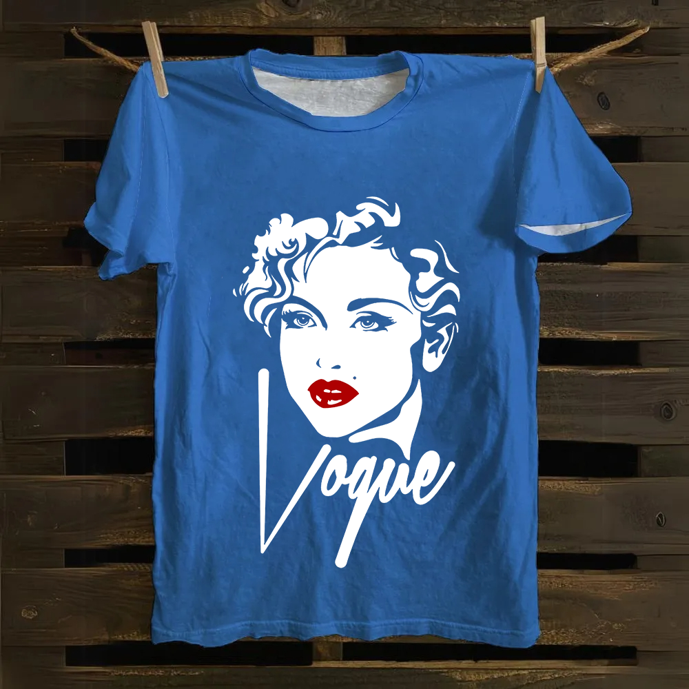 Vintage Cotton Madonna Vogue Cover T-Shirt