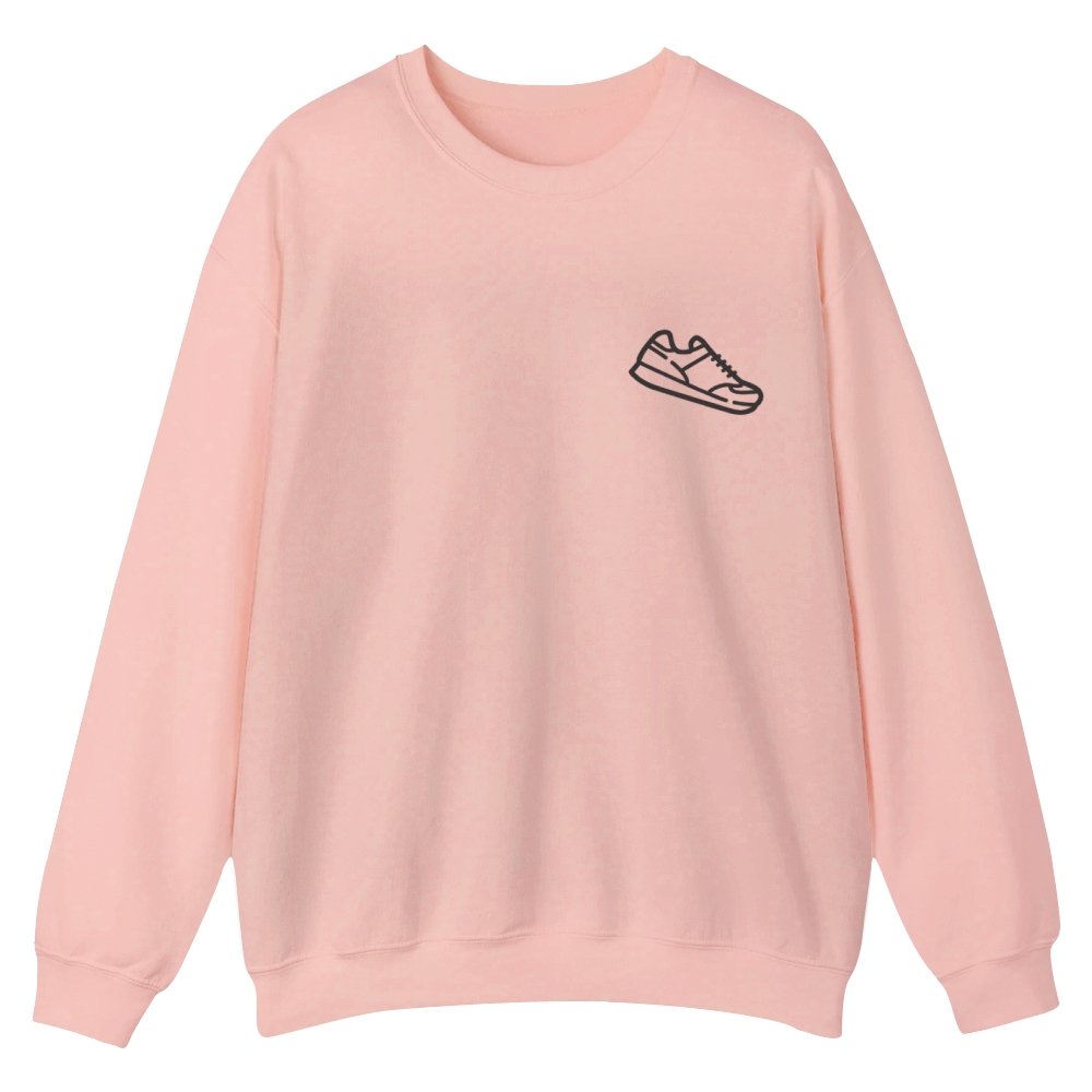 Addcustom Runner Casual Crewneck Sweatshirt