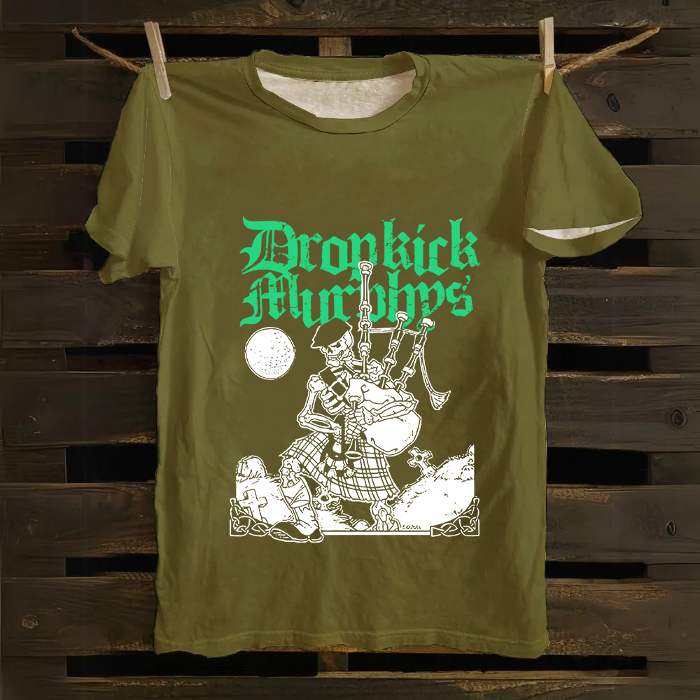 Dropkick Murphys Band Cotton T-Shirt