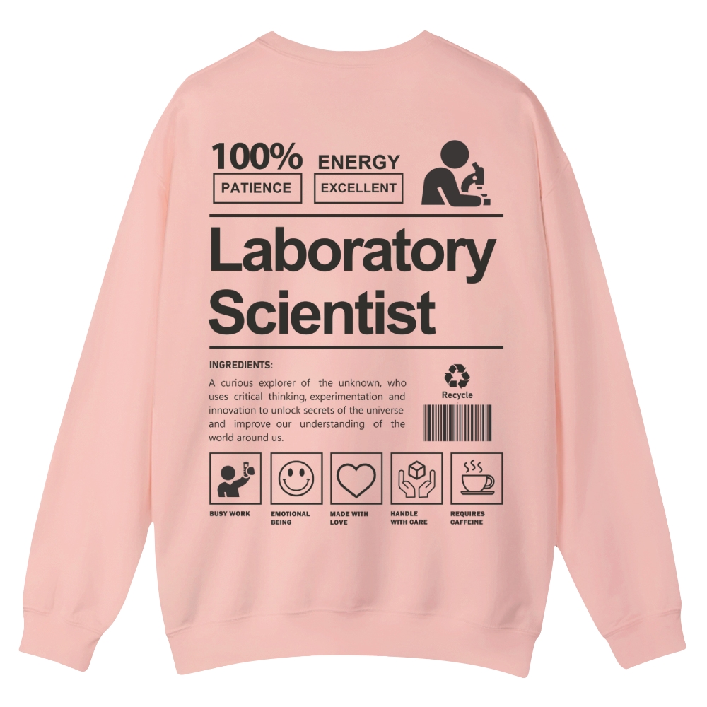 Laboratory Scientist Casual Crewneck Sweatshirt