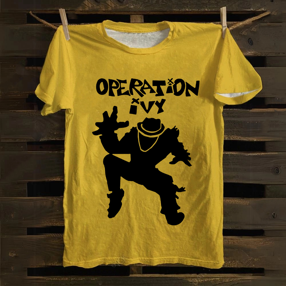 Unisex Vintage Operation Ivy Band cotton T-Shirt