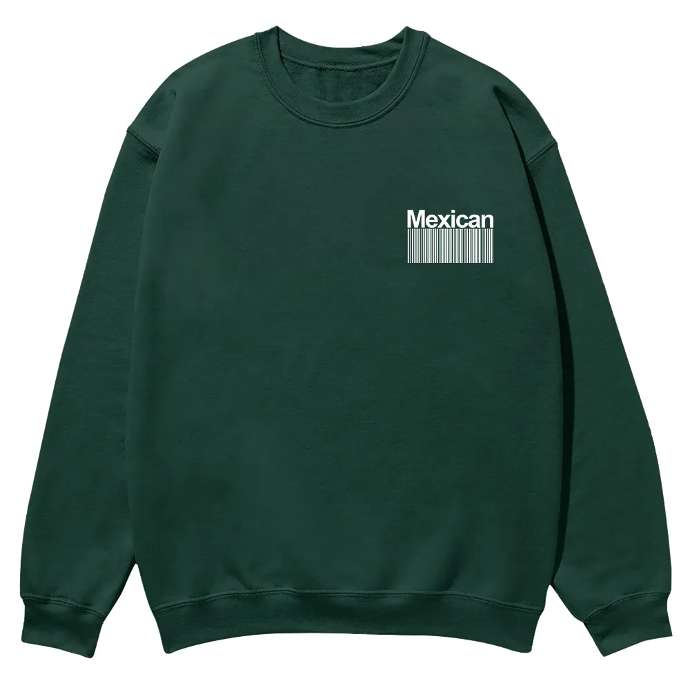 Mexican Unisex Fit  Casual Crewneck Sweatshirt wearishow