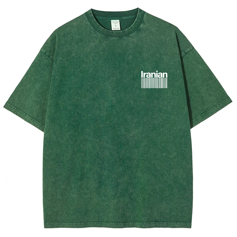Iranian Unisex Fit  Washed T-Shirt