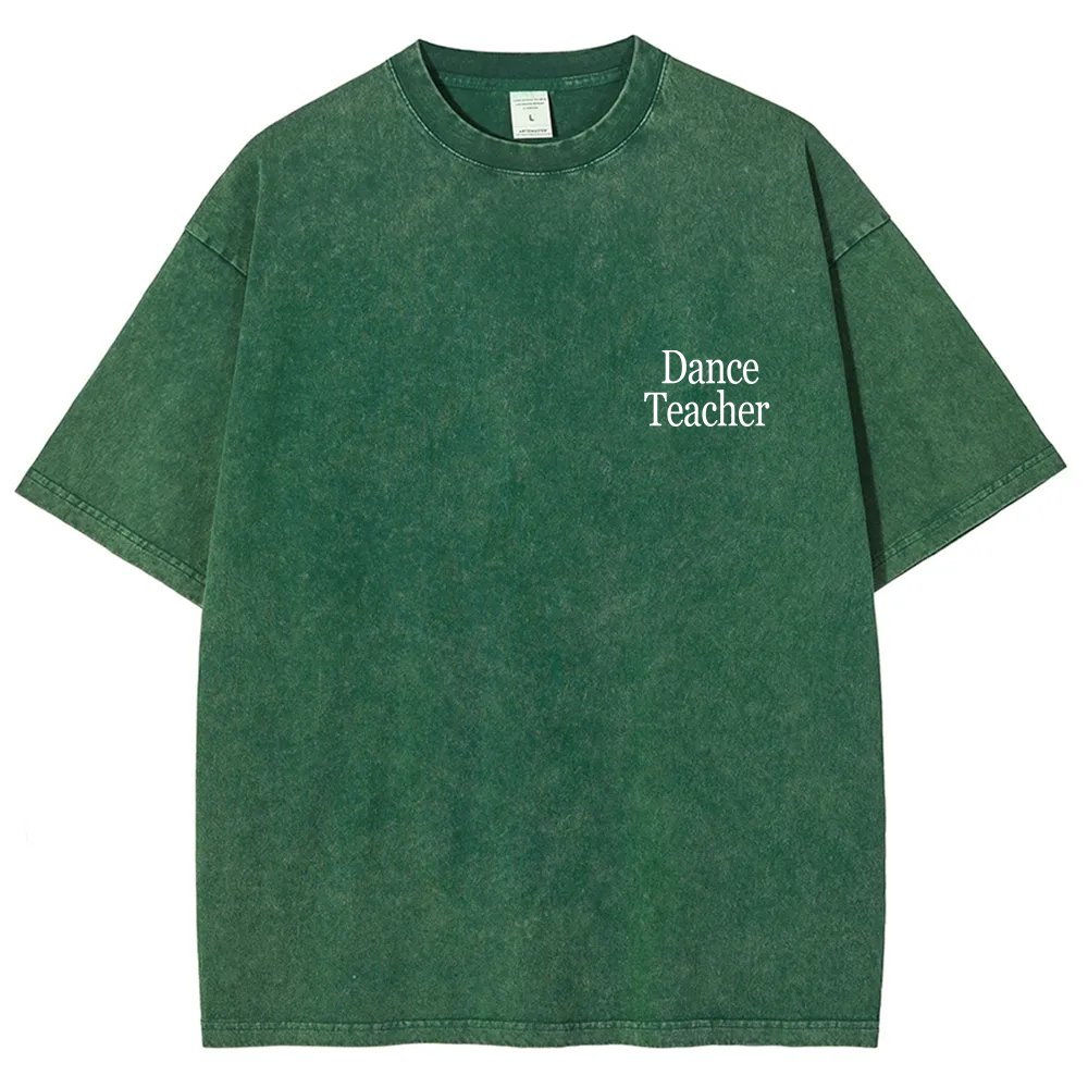 Dance Teacher Unisex Fit Washed T-Shirt