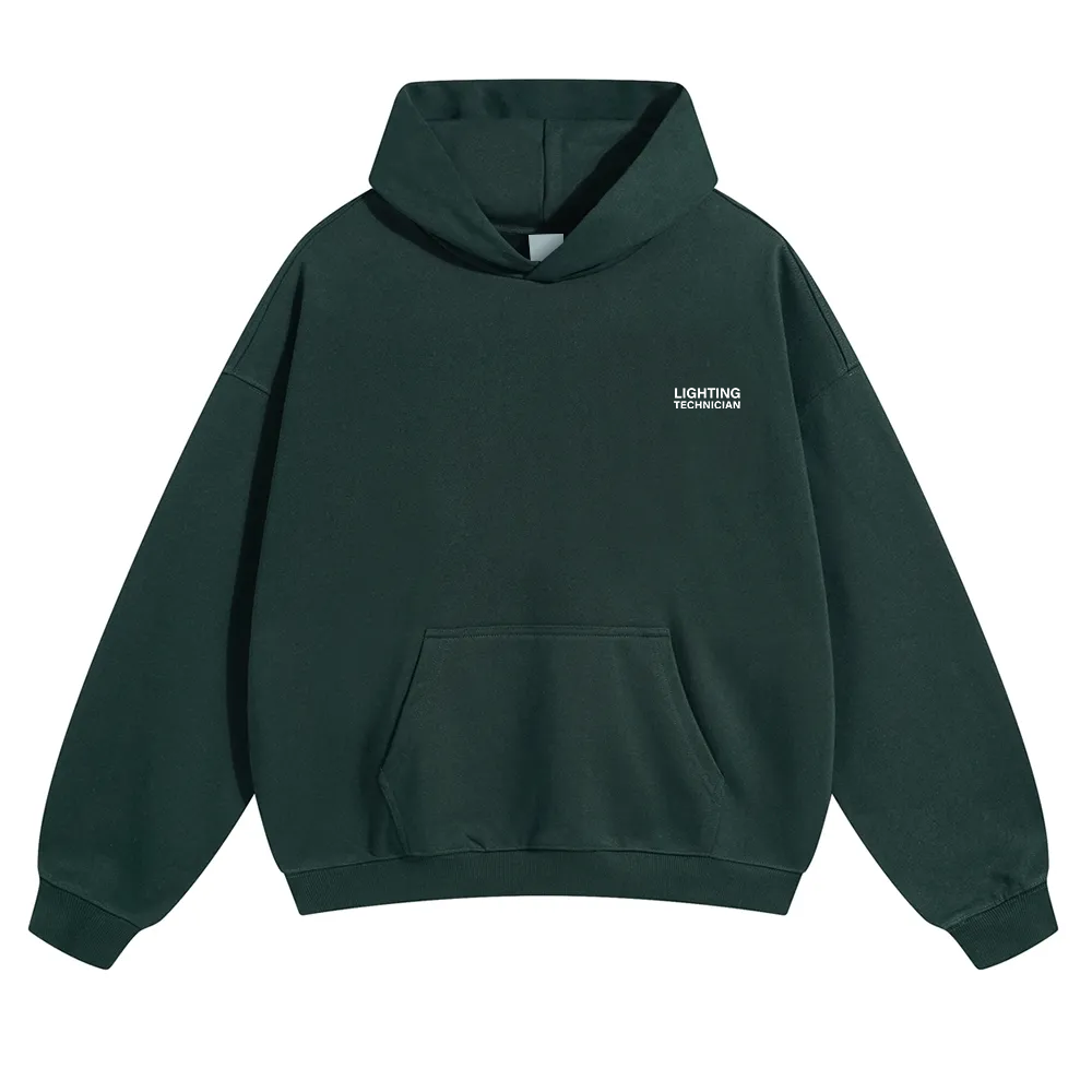 Lighting Technician Unisex Solid Color Hoodie wearishow